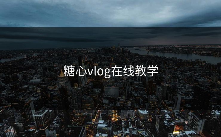 糖心vlog在线教学